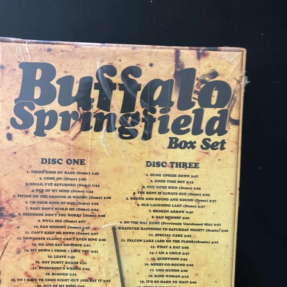 Buffalo Springfield Box Set (4 CDs + Booklet, 2001, Rhino) Brand New Sealed - Image 3 of 4
