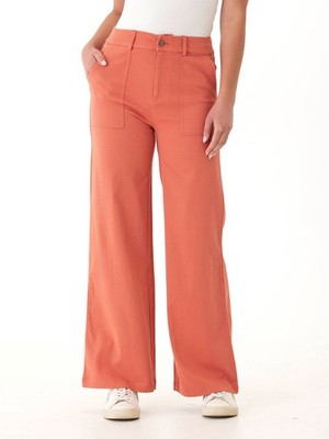 Pamela Stretch Twill Wide Leg Pant Threads 4 Thought Large