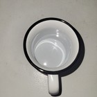 Sanrio HELLO KITTY Red Bow 9 oz Black Rim "How Are You" Coffee Mug 2024 EUC — photo 4