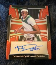 2025 Leaf Women Of Sport Dominique Malonga Autographed Red #/7