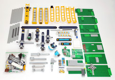 LEGO 10303 - Loop Coaster - Parts & Pieces Lot - INCOMPLETE - Track Car Stickers