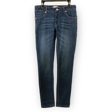 Levi's 711 Skinny Jeans Girls Sz 14 Adjustable Waist Dark Wash Stretch 5 Pocket