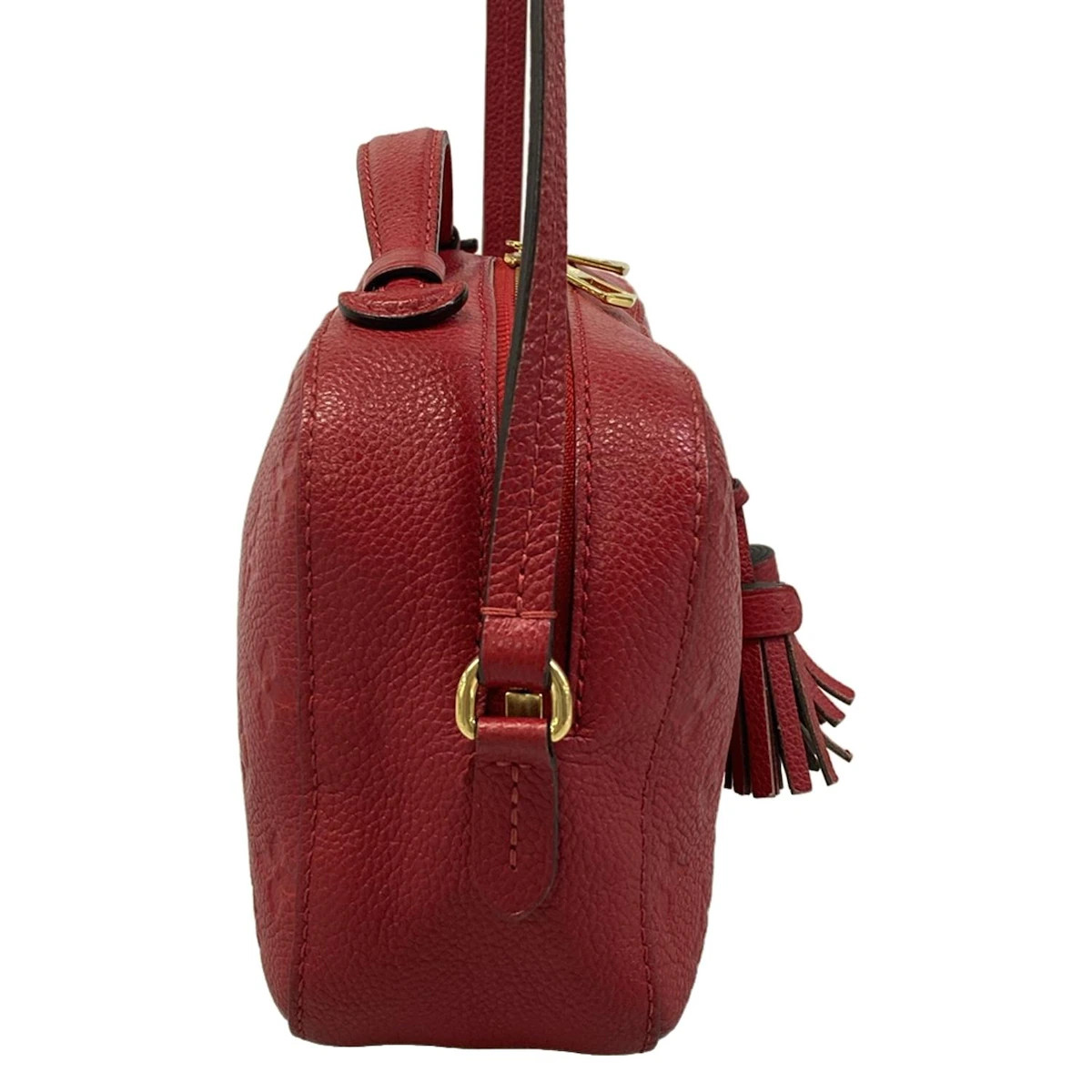 Louis Vuitton Saintonge Monogram Empreinte Shoulder Bag M44606 Scarlet Monogram image 2