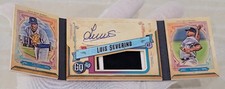 2019 Topps Gypsy Queen Luis Severino Autograph Jumbo Patch Booklet Yankees 07/20
