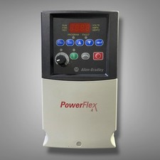 Allen-Bradley PowerFlex 4 22A-D6P0N104 VFD 1.5kW 2HP 3-Phase For Parts/Untested