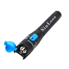 Visual Fault Locator Fiber Optic Tester Pen, Red Light 1mW, 2.5mm