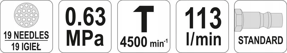 YATO Meißelhammer (Druckluft) YT-09910 - Bild 2 von 4