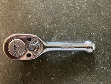 Snap-on Fk720a 38 Drive Stubby Handle Chrome 4 Ratchet Usa Snap-on Fk720a 38 Drive Stubby Handle Chrome 4 Ratchet Usa