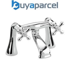 Bristan Colonial Traditional Chrome Bath Filler Tap Chrome KBFC K BF C