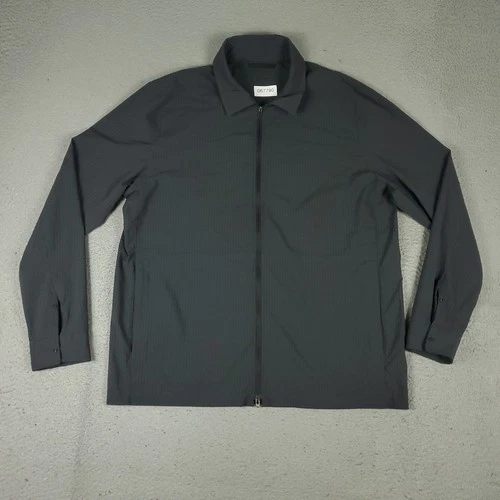 Lululemon Jacket Mens XL Gray Street Lite Full Zip Technical Windbreaker