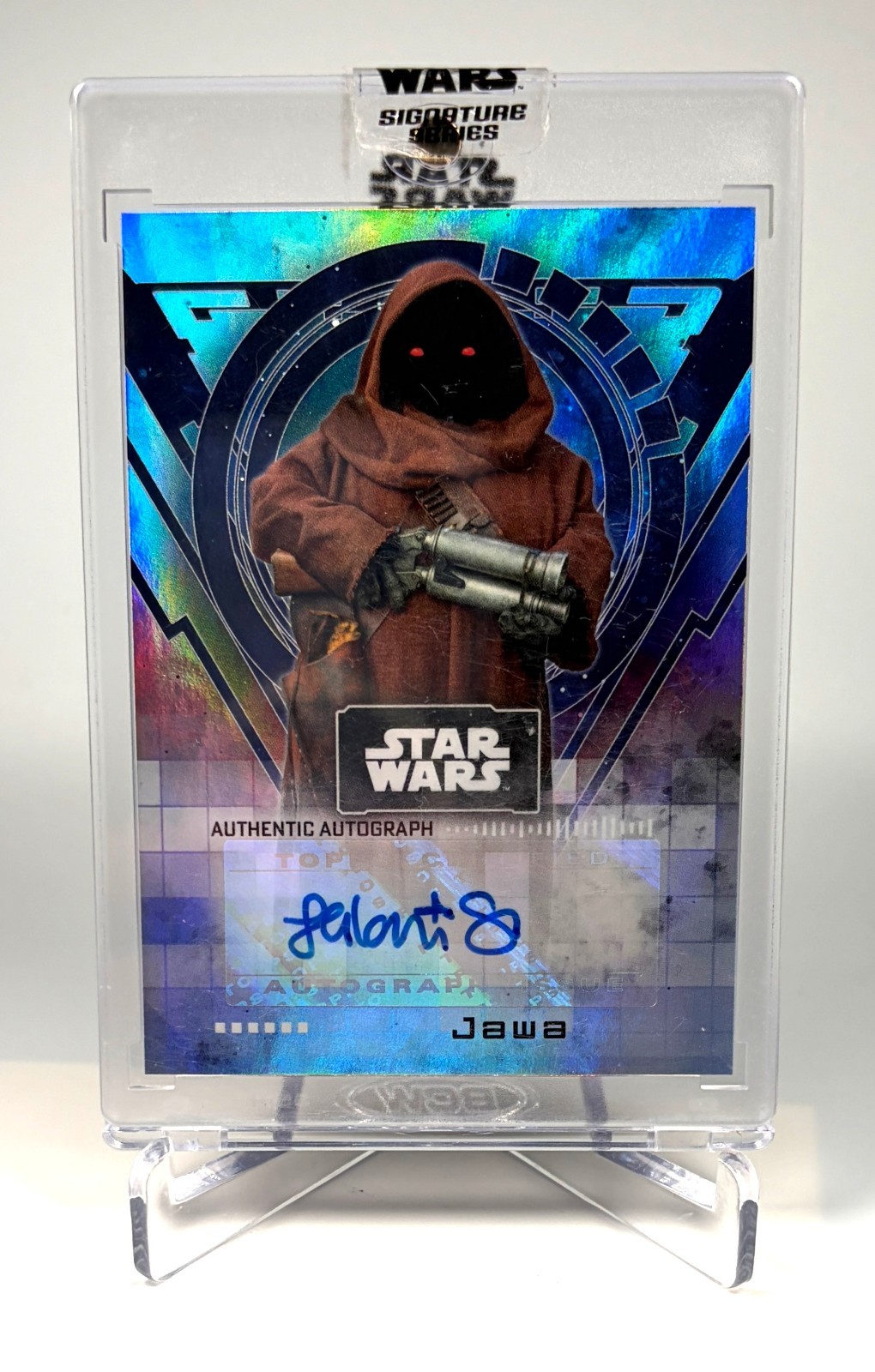 2022 Topps Star Wars Signature Series- Autograh- Leilani Shiu as Jawa Auto