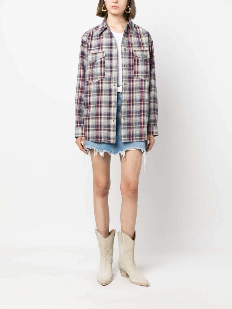 isabel marant plaid shirt dress New Arrivals: Isabel Marant 'FW22