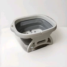 Collapsible Foot Spa With Built-in Massage Rollers+ Disposable Liners 100 CT