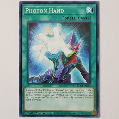 (3x) Photon Hand - LDS2-EN056 - NM - Common - 1st ed - Yugioh