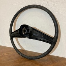 Rare Beautiful Item 81s Mini Van Steering Wheel Late Mk Iii Leather Wrapped