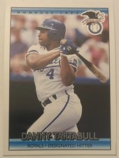 Vintage 1992 Donruss - All-Star Danny Tartabull #26 + Clear Sleeve