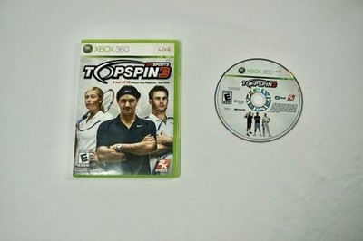 Top Spin 3 (Microsoft Xbox 360, 2008)