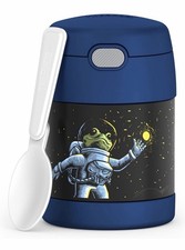 THERMOS FUNTAINER 10 Ounce Stainless Steel Vacuum Insulated Kids Food Jar