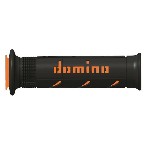 Racing Griffe Domino Super Soft 126Mm Schwarz/Orange A25041C4540 FüR Motorrad-image