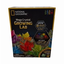 National Geographic Mega Crystal Growing Lab STEM Kit - NEW