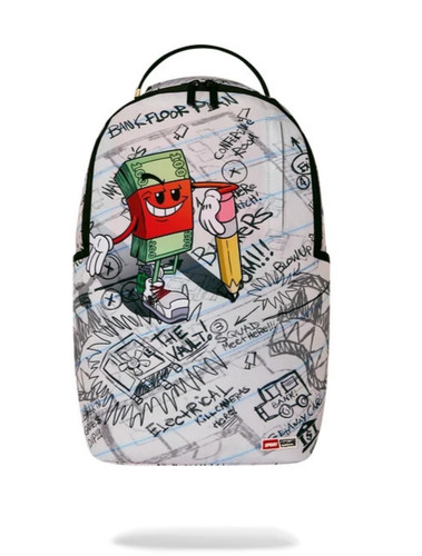 SPRAYGROUND MONEY BOY SCHEMATICS BACKPACK B8389 NEW IN BAG WITH TAGS