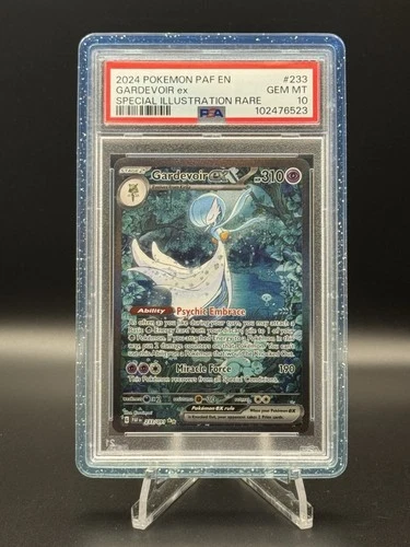 Pokémon TCG Paldean Fates Gardevoir EX #233 Special Illustration Rare PSA 10