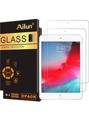 Ailun Screen Protector for iPad Mini 4, iPad Mini 5 2019 2Pack Tempered Glass