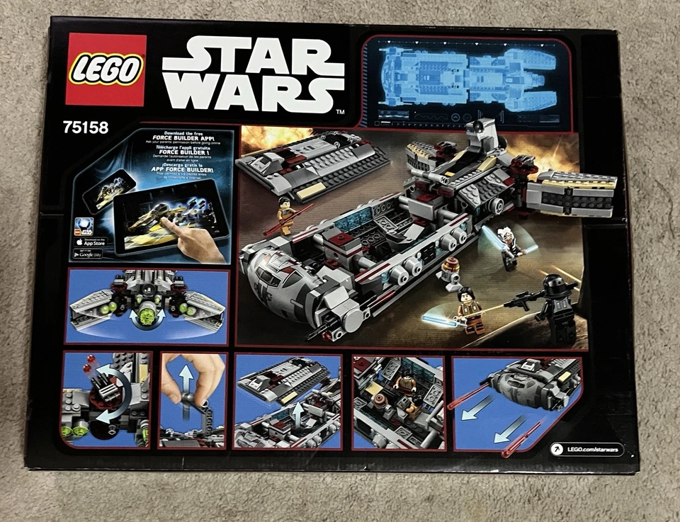 LEGO 75158 Star Wars Rebels Rebel Combat Fragata Sellada de Fábrica ¡Nuevo 2016! Foto 2 de 4