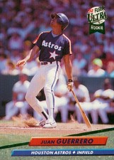 1992 Ultra #490 Juan Guerrero