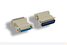 DB25 Female to CN36 Male Molded Shielded Adapter Parallel to Centronics Cable