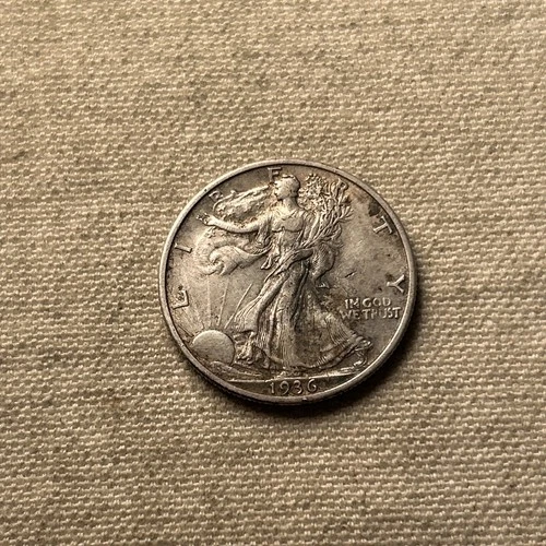 Photo of a 1936-S Walking Liberty Half Dollar from an eBay listing that sold on Jul 22, 2026