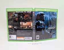 Replacement Case - NO GAME- Halo 3 ODST - Xbox Case Upgraded