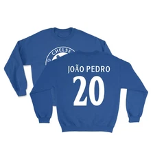 Joao Pedro 20 Chelsea-Inspired - Soccer Jersey-style Unisex Crewneck Sweatshirt