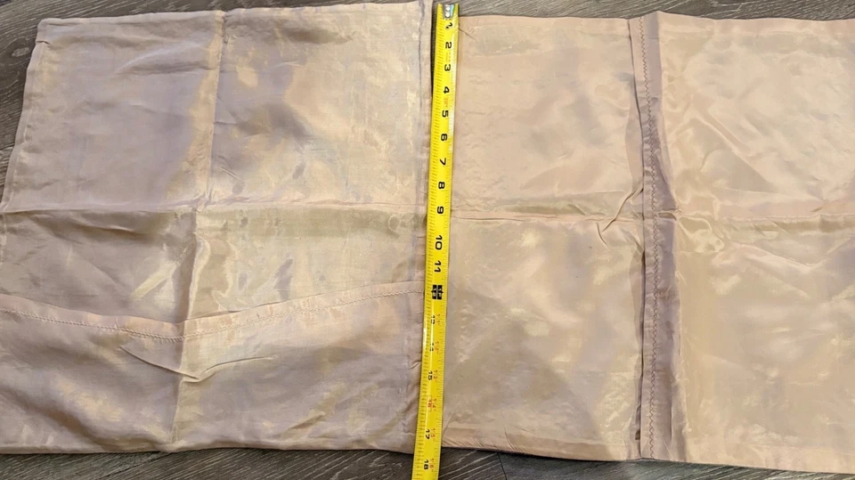 Unique Hand Embroidered Silk Pillow Covers Geometric Floral Set Of 2 Indian 17" - Image 2 of 4