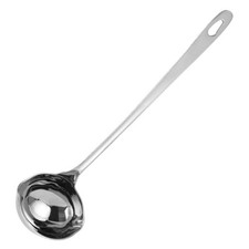Stainless Steel Spoon Ladle Premium Metal Serving Soup Serving Spoon Ladle