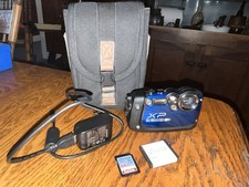 Fujifilm Digital Camera FinePix XP200 16.4MP Underwater Blue Tested