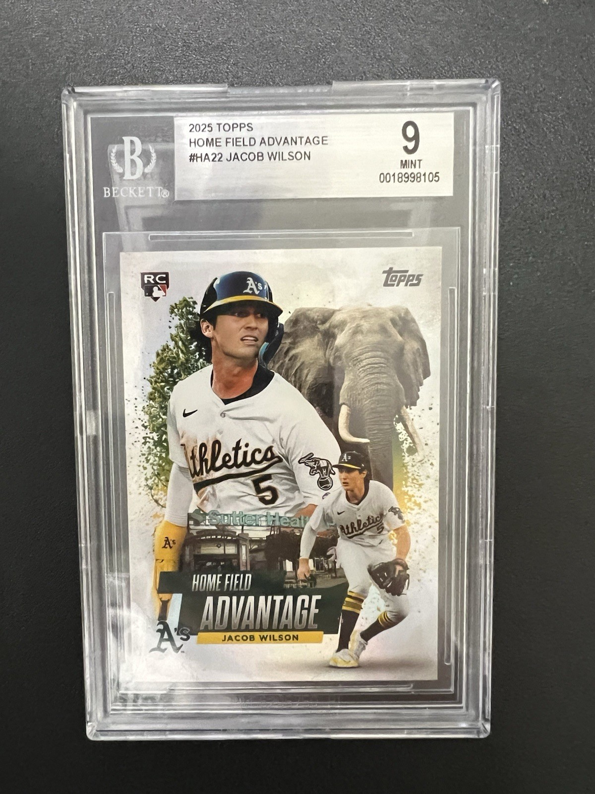 Jacob Wilson 2025 Topps Chrome - Home Field Advantage #HA22