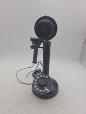 Vintage Telephone Candlestick Rotary Black Phone Collectible Gift Home Decor New
