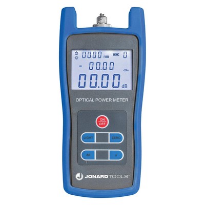 JONARD TOOLS FPM-50A Fiber Optic Power Meter,LCD Display 483K08