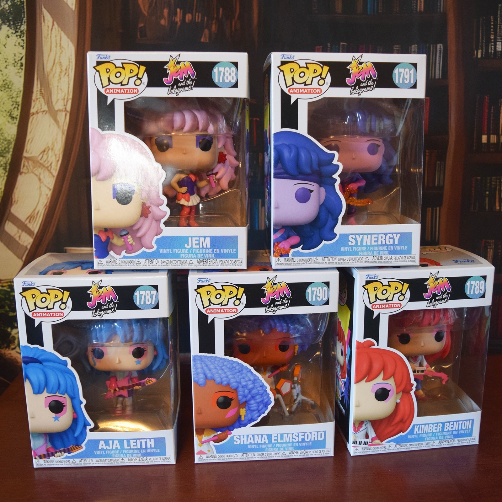 Complete Set Retro 80s Cartoons Synergy