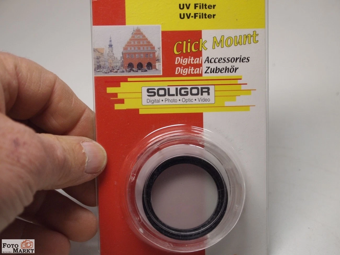Soligor UV Filter 37 mm Click Mount Protection Filter for 37mm Thread
