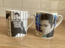 TAZZE CAFFÈ ELVIS PRESLEY JAILHOUSE ROCK TAZZA ROYAL DOULTON EX.COND NUOVE