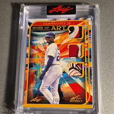 Leaf 2023 Art Of Sport Work Of Art Ken Griffey Jr Wa-19 11 Memorabilia Leaf 2023 Art Of Sport Work Of Art Ken Griffey Jr Wa-19 11 Memorabilia