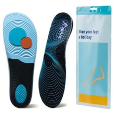 Plantar Fasciitis Insoles for Unisex Extra Wide Width Shoe Insoles Arch Suppo...