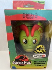 Bitty Boomers Jurassic Park Collectible Dilophosaurus Bluetooth Speaker New