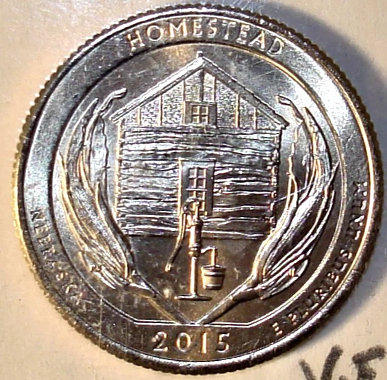 2015 P HOMESTEAD DOUBLED DIE ERROR WDDR-004 PUMP IN WINDOW - Image 2 of 4
