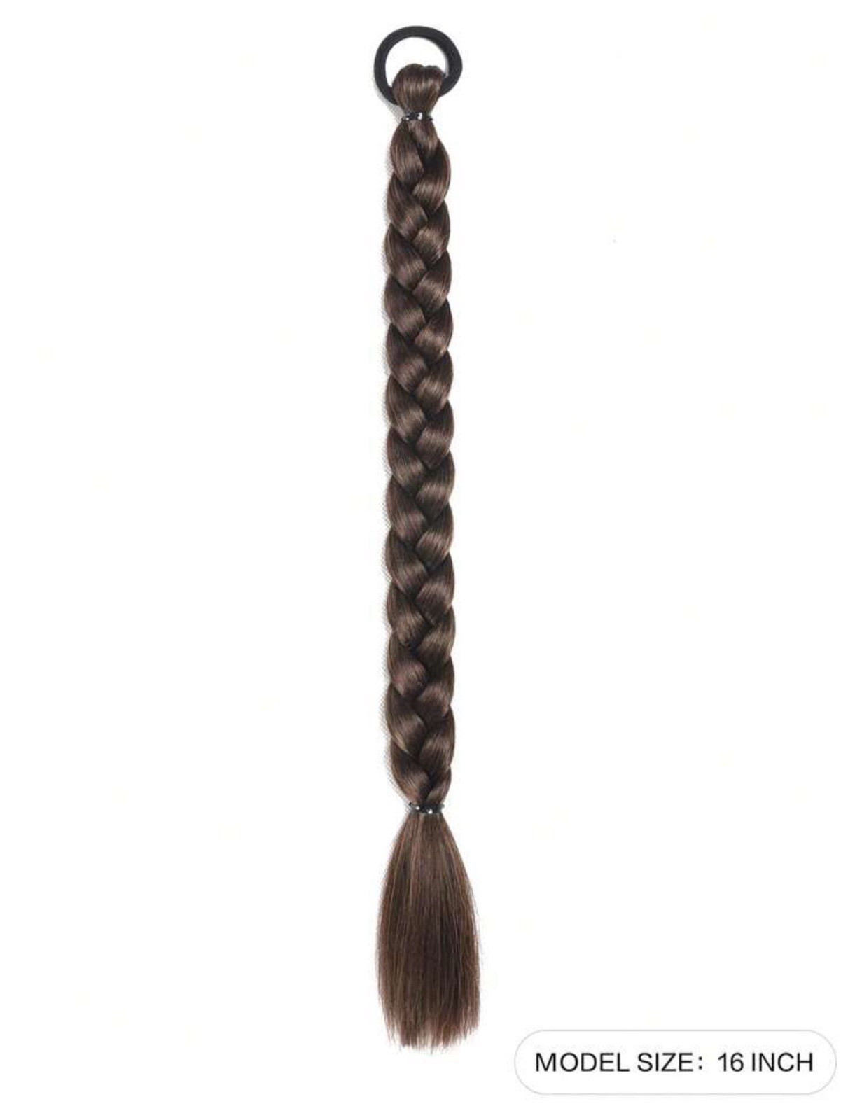 Extension synthétique marron résolvant le manque de volume des tresses