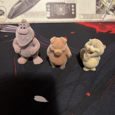 Teddy Ruxpin Ripoff Vintage 1986 Teddy Ruxpin PVC Poseable Figure flocked Lot Of 3 | eBay