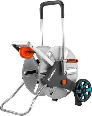Gardena Cleverroll L Easy Metall: Großer Schlauchwagen Bis Zu 100 M Kapazität, B