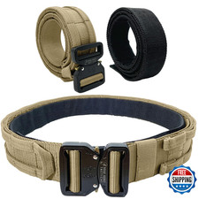 Bear Armz Tactical Battle Belt V2 - Molle Riggers Duty And Inner Belt For